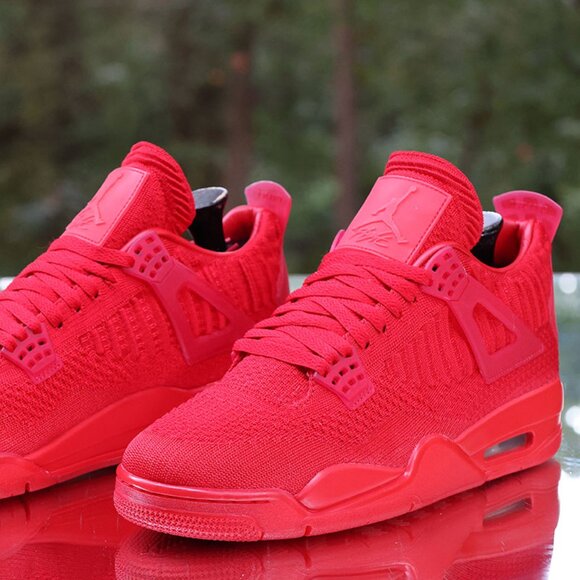 Air Jordan 4 Retro Flyknit University Red - Picture 9 of 15